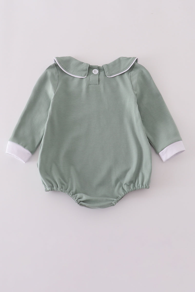 Sage long sleeve bubble